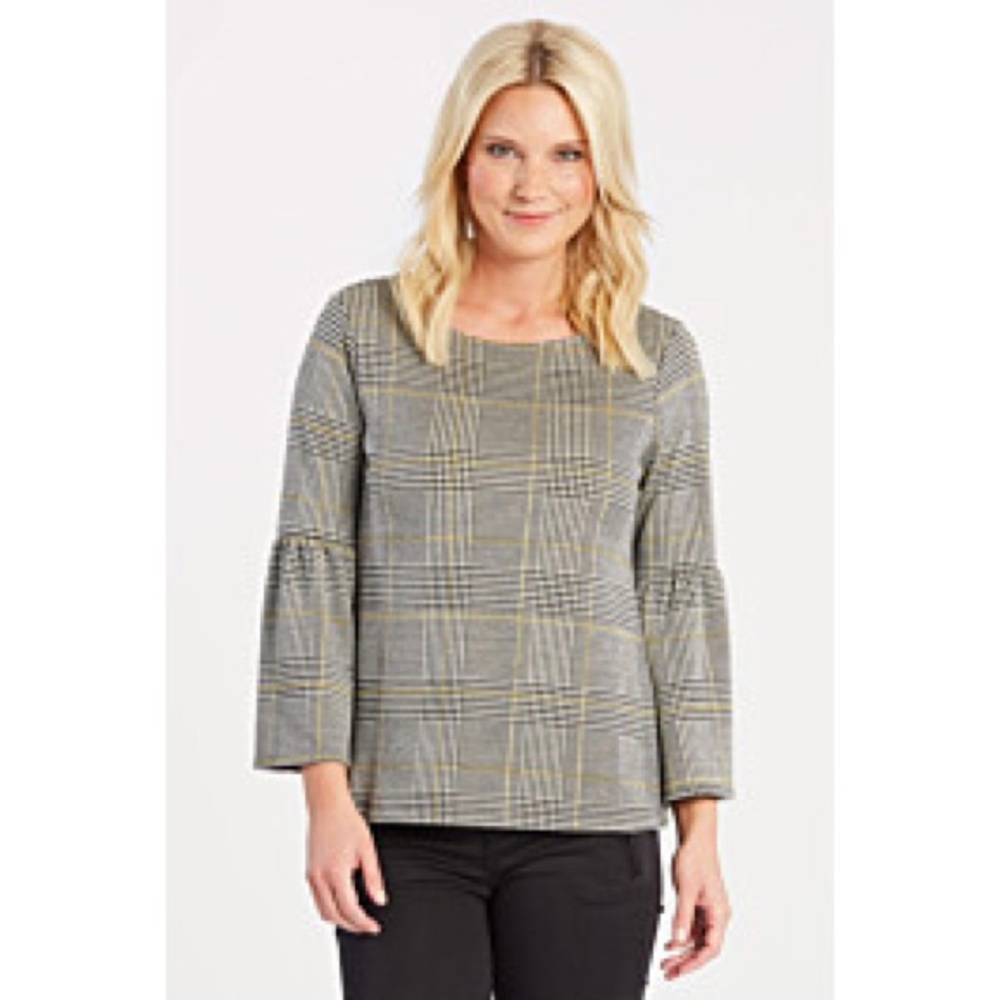 Evereve Stevie Plaid Blouse